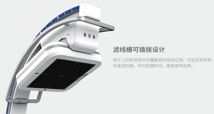 移動(dòng)式(shi)三維(wei)C形臂的(de)濾線(xiàn)栅